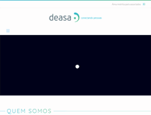 Tablet Screenshot of deasa.com.br